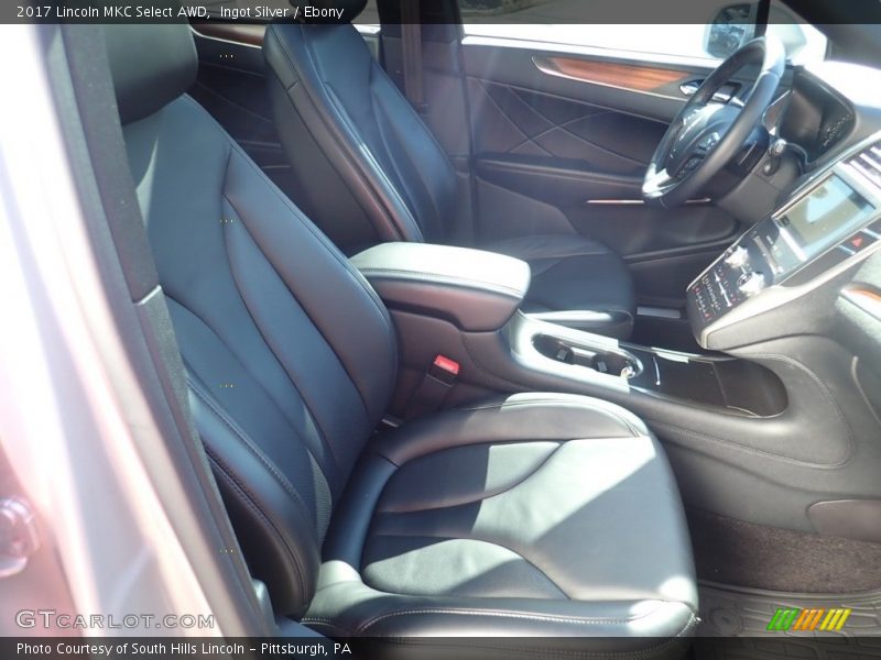 Ingot Silver / Ebony 2017 Lincoln MKC Select AWD