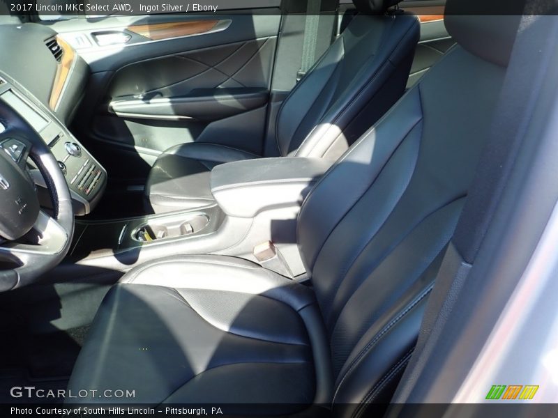 Ingot Silver / Ebony 2017 Lincoln MKC Select AWD