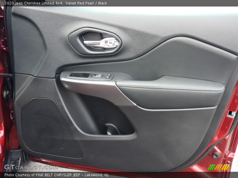 Velvet Red Pearl / Black 2020 Jeep Cherokee Limited 4x4