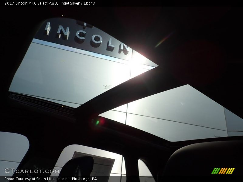 Ingot Silver / Ebony 2017 Lincoln MKC Select AWD