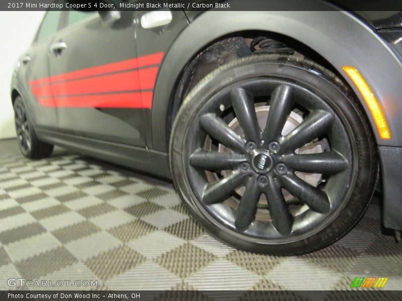 Midnight Black Metallic / Carbon Black 2017 Mini Hardtop Cooper S 4 Door