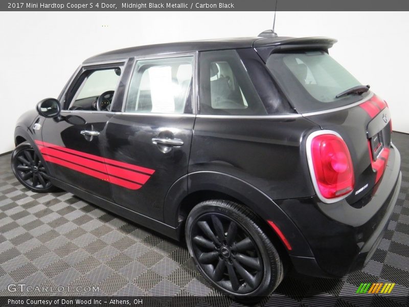 Midnight Black Metallic / Carbon Black 2017 Mini Hardtop Cooper S 4 Door