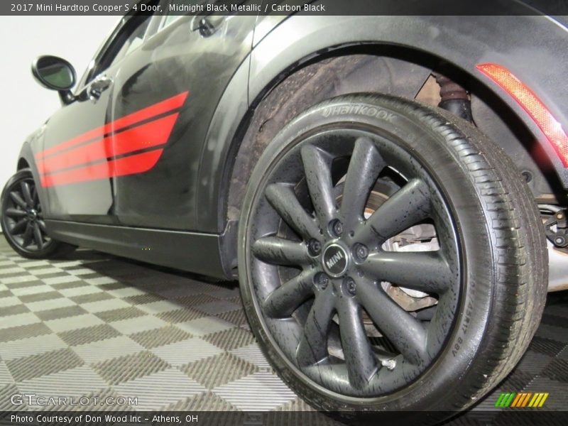 Midnight Black Metallic / Carbon Black 2017 Mini Hardtop Cooper S 4 Door