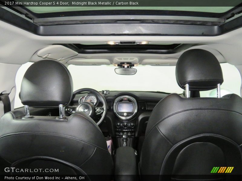 Midnight Black Metallic / Carbon Black 2017 Mini Hardtop Cooper S 4 Door