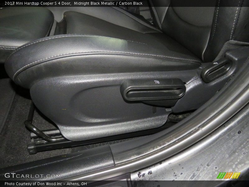 Midnight Black Metallic / Carbon Black 2017 Mini Hardtop Cooper S 4 Door