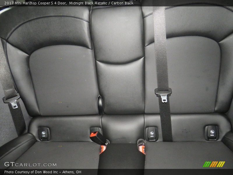 Midnight Black Metallic / Carbon Black 2017 Mini Hardtop Cooper S 4 Door