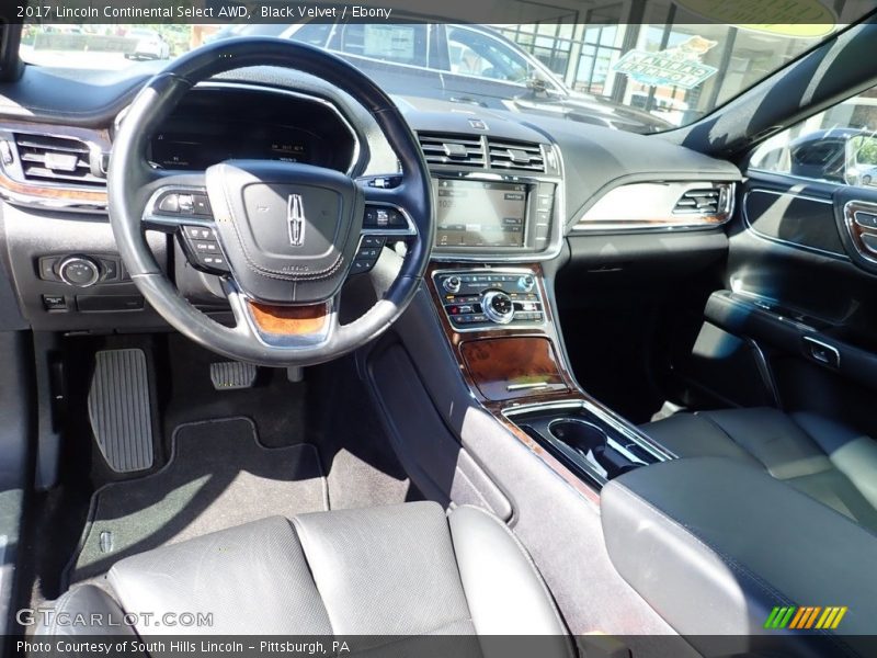 Black Velvet / Ebony 2017 Lincoln Continental Select AWD