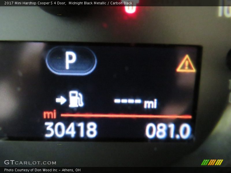 Midnight Black Metallic / Carbon Black 2017 Mini Hardtop Cooper S 4 Door