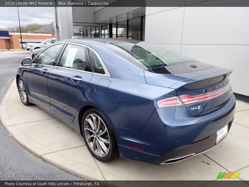 Blue Diamond / Cappuccino 2019 Lincoln MKZ Reserve I