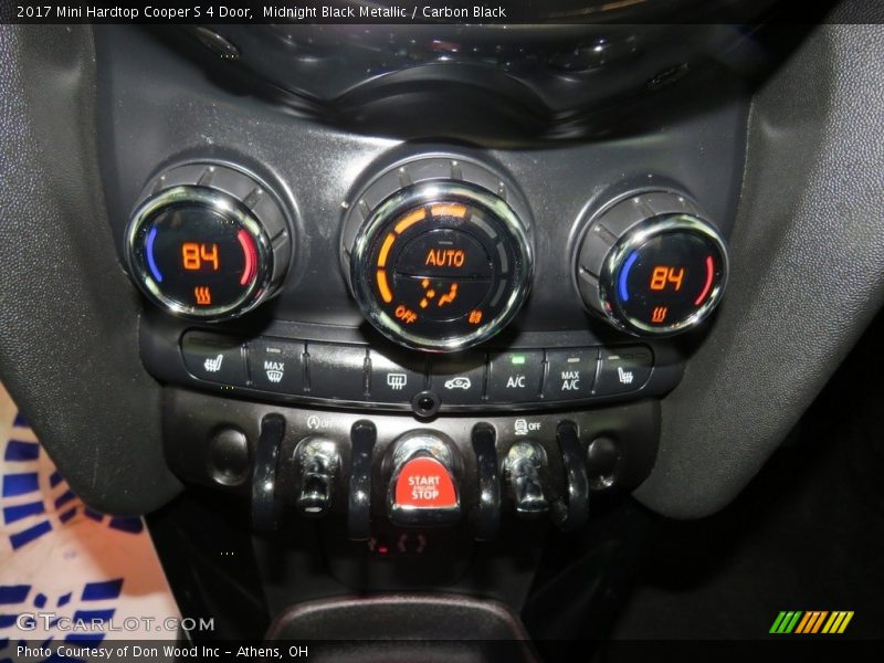 Midnight Black Metallic / Carbon Black 2017 Mini Hardtop Cooper S 4 Door