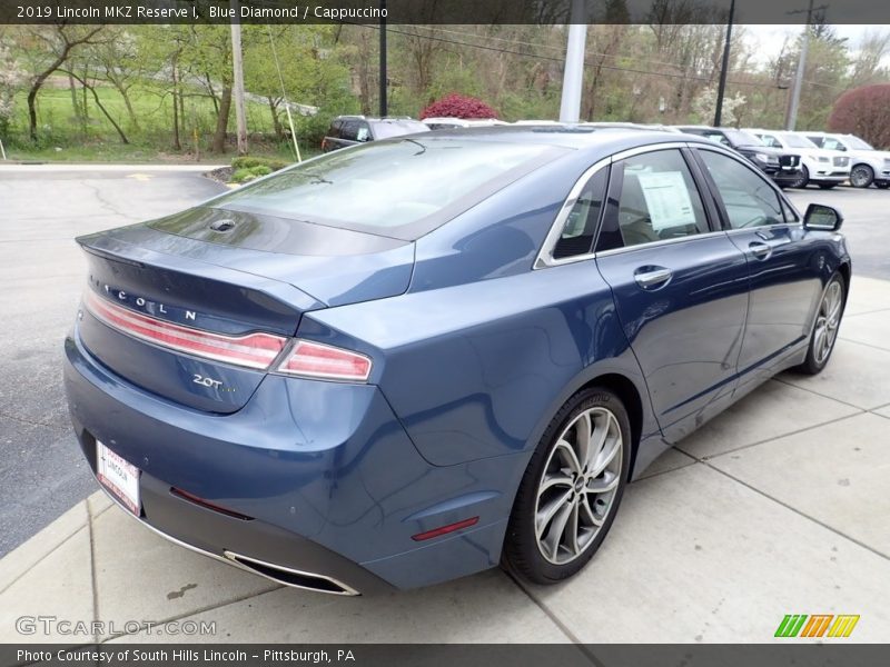 Blue Diamond / Cappuccino 2019 Lincoln MKZ Reserve I