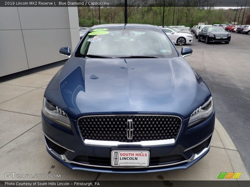 Blue Diamond / Cappuccino 2019 Lincoln MKZ Reserve I