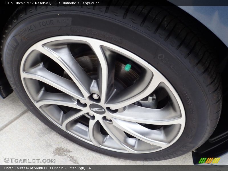 Blue Diamond / Cappuccino 2019 Lincoln MKZ Reserve I