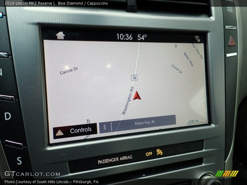 Navigation of 2019 MKZ Reserve I