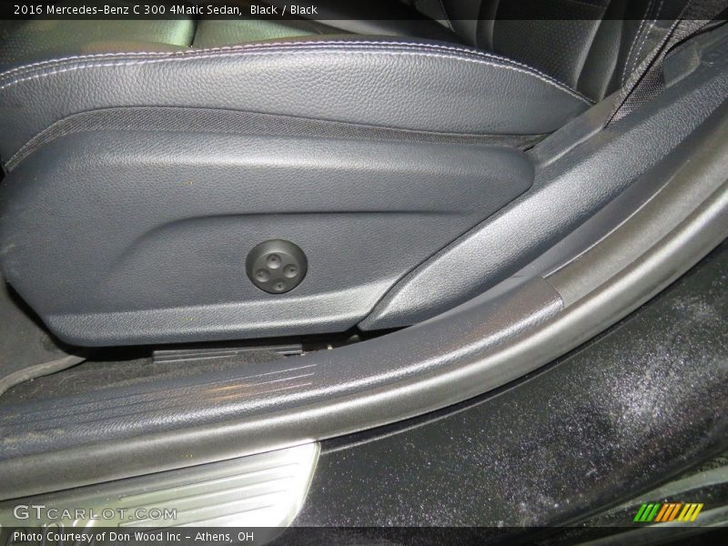 Black / Black 2016 Mercedes-Benz C 300 4Matic Sedan