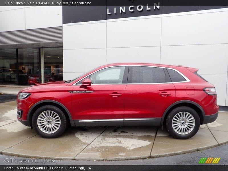  2019 Nautilus AWD Ruby Red