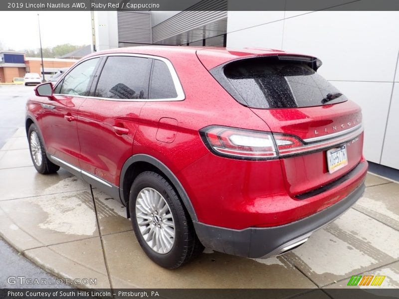 Ruby Red / Cappuccino 2019 Lincoln Nautilus AWD