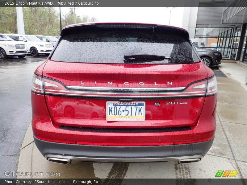 Ruby Red / Cappuccino 2019 Lincoln Nautilus AWD