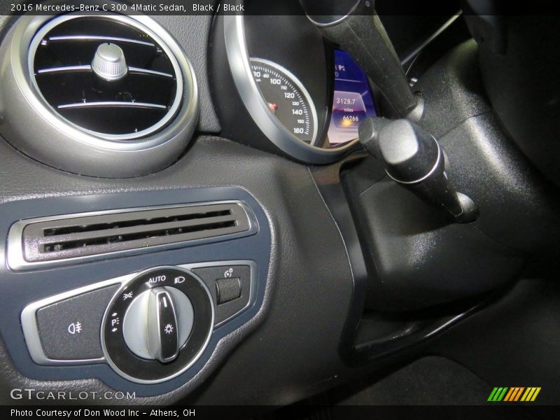 Black / Black 2016 Mercedes-Benz C 300 4Matic Sedan