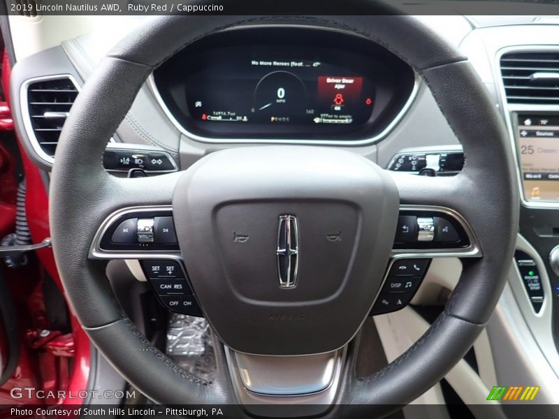 Ruby Red / Cappuccino 2019 Lincoln Nautilus AWD