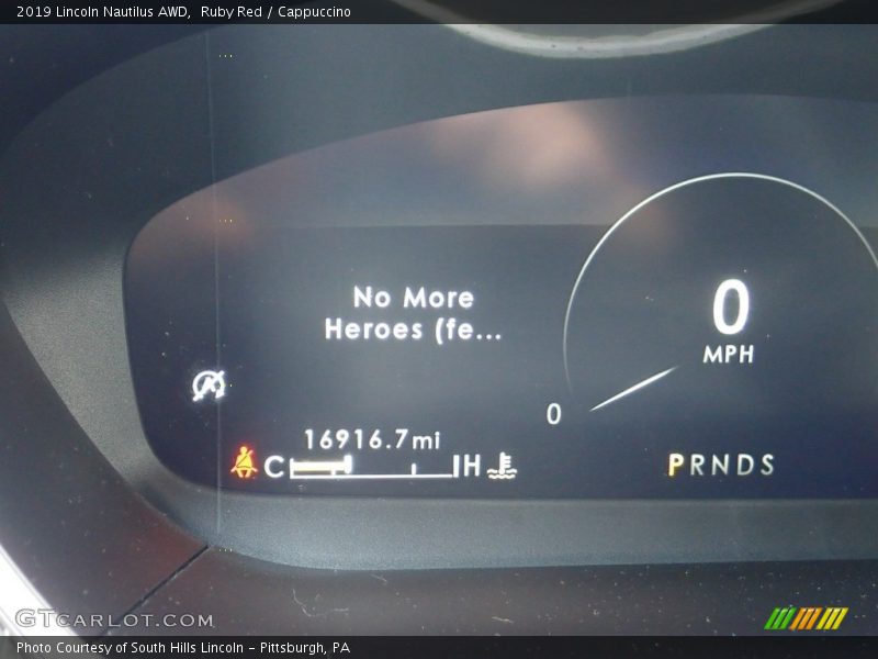 Ruby Red / Cappuccino 2019 Lincoln Nautilus AWD