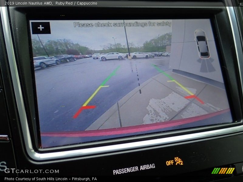 Ruby Red / Cappuccino 2019 Lincoln Nautilus AWD