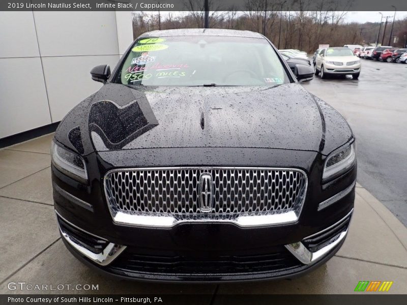 Infinite Black / Cappuccino 2019 Lincoln Nautilus Select