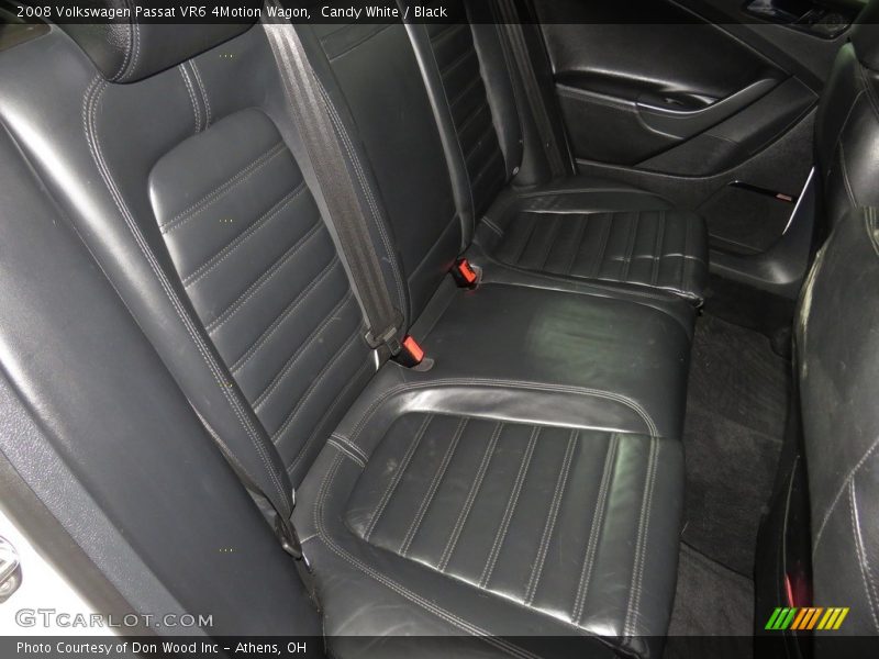 Rear Seat of 2008 Passat VR6 4Motion Wagon