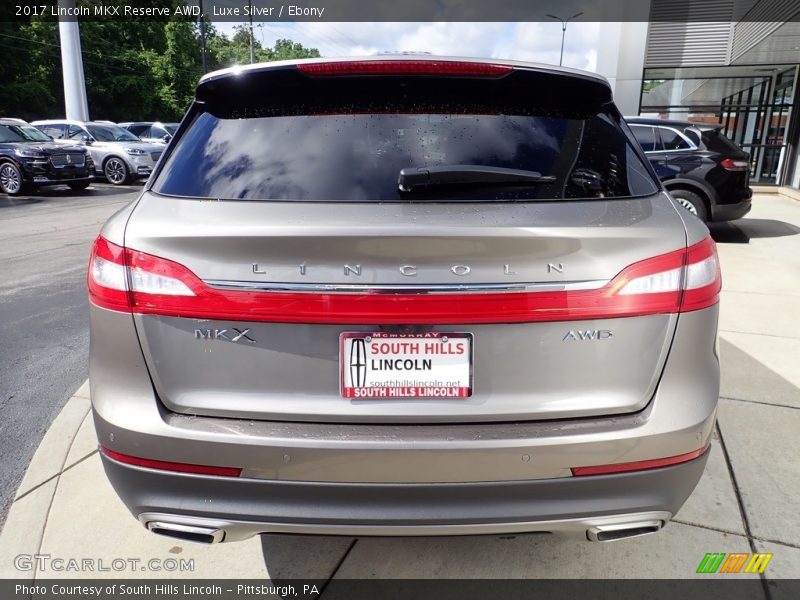 Luxe Silver / Ebony 2017 Lincoln MKX Reserve AWD