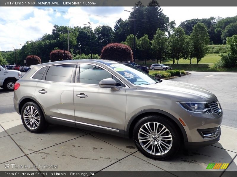 Luxe Silver / Ebony 2017 Lincoln MKX Reserve AWD