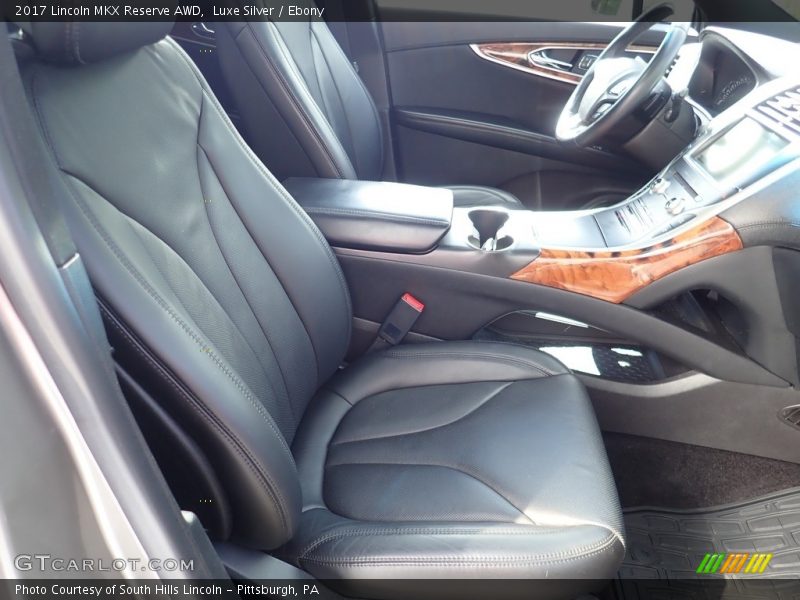 Luxe Silver / Ebony 2017 Lincoln MKX Reserve AWD