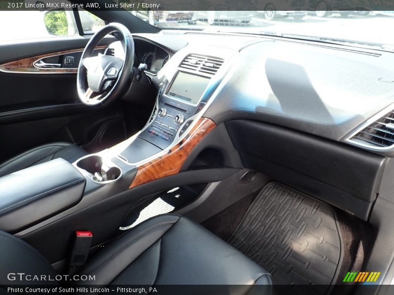 Luxe Silver / Ebony 2017 Lincoln MKX Reserve AWD
