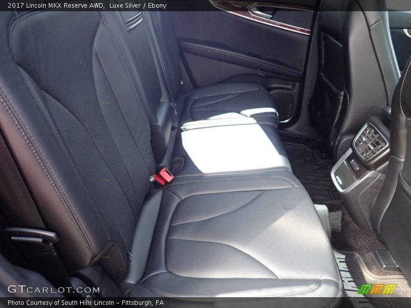 Luxe Silver / Ebony 2017 Lincoln MKX Reserve AWD