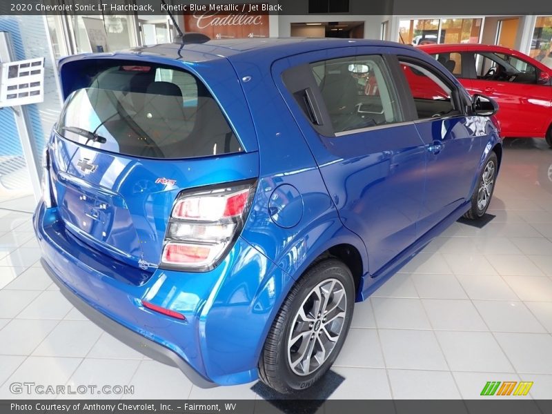 Kinetic Blue Metallic / Jet Black 2020 Chevrolet Sonic LT Hatchback