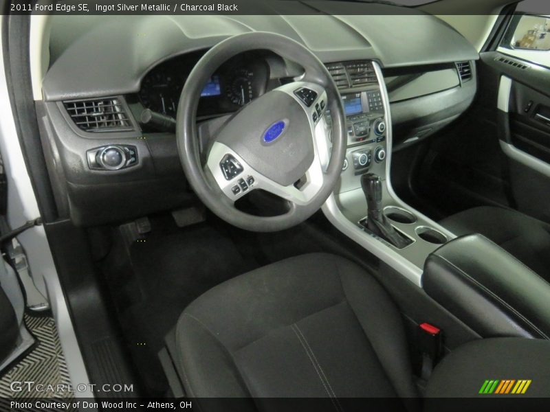 Ingot Silver Metallic / Charcoal Black 2011 Ford Edge SE