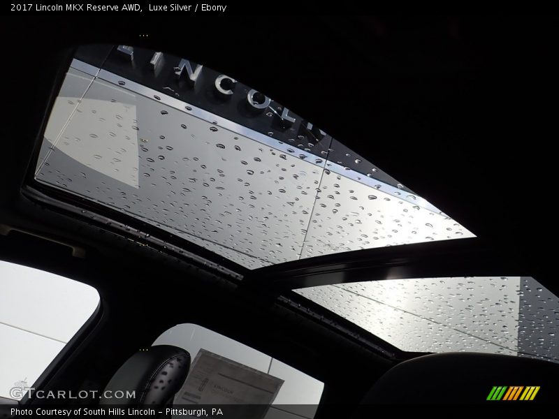 Luxe Silver / Ebony 2017 Lincoln MKX Reserve AWD