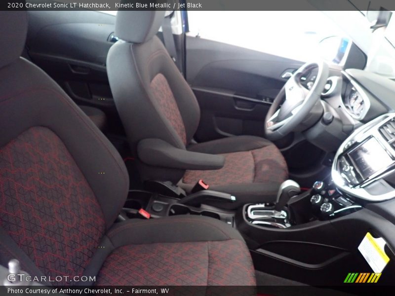 Kinetic Blue Metallic / Jet Black 2020 Chevrolet Sonic LT Hatchback
