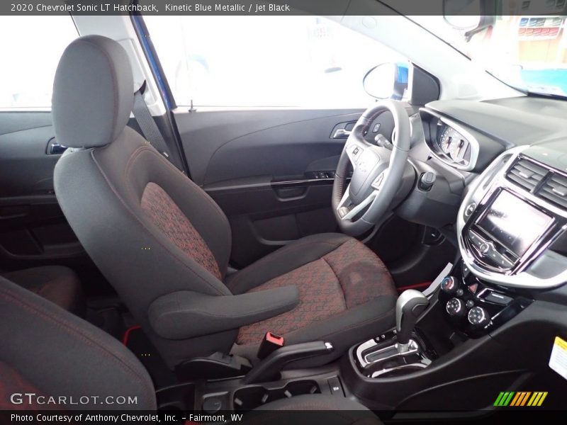 Kinetic Blue Metallic / Jet Black 2020 Chevrolet Sonic LT Hatchback