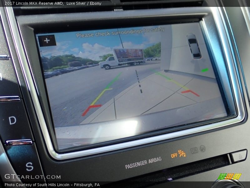 Luxe Silver / Ebony 2017 Lincoln MKX Reserve AWD