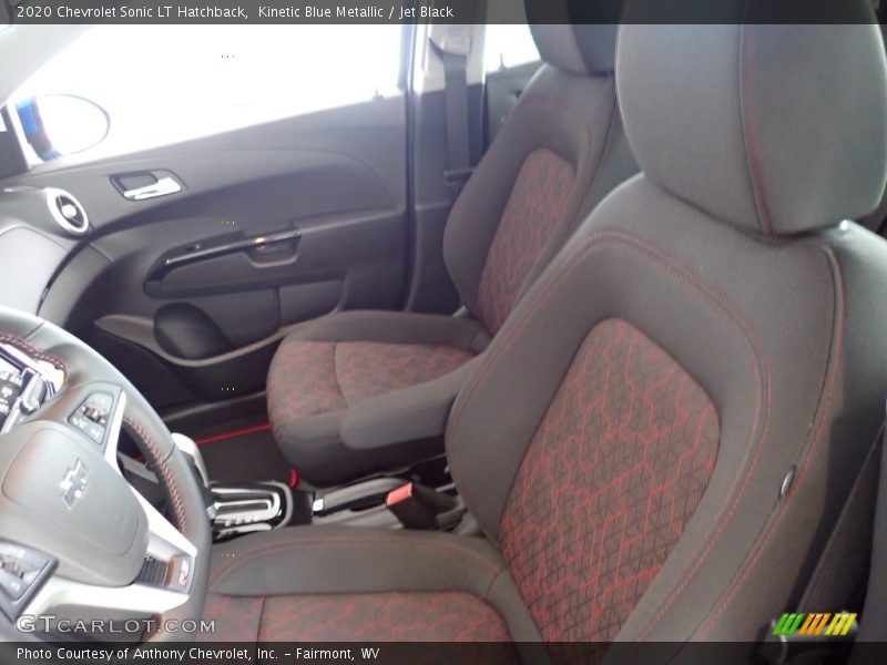 Kinetic Blue Metallic / Jet Black 2020 Chevrolet Sonic LT Hatchback