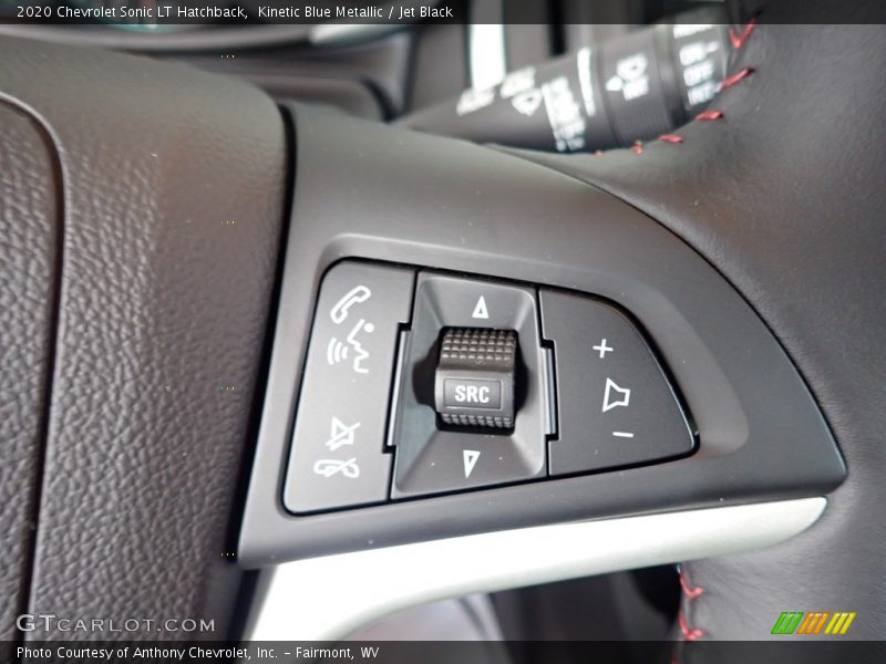 Kinetic Blue Metallic / Jet Black 2020 Chevrolet Sonic LT Hatchback