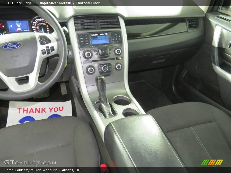 Ingot Silver Metallic / Charcoal Black 2011 Ford Edge SE