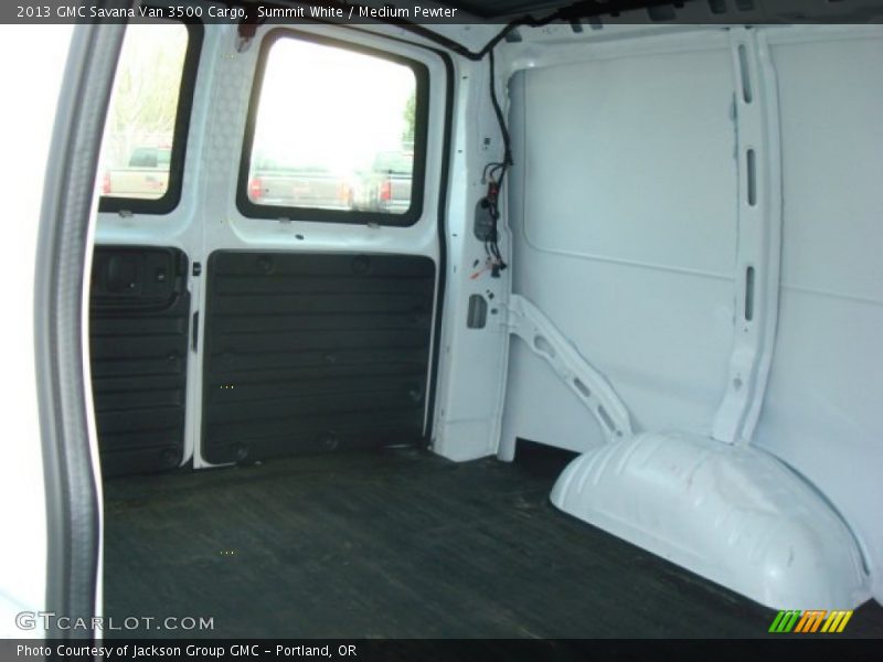 Summit White / Medium Pewter 2013 GMC Savana Van 3500 Cargo