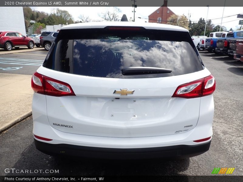 Summit White / Ash Gray 2020 Chevrolet Equinox LS AWD