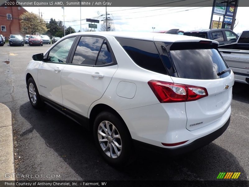 Summit White / Ash Gray 2020 Chevrolet Equinox LS AWD