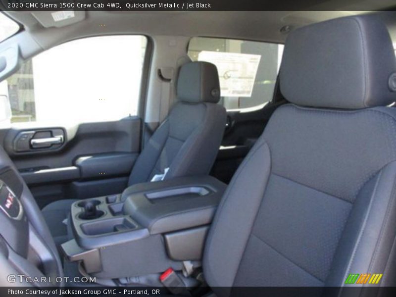 Quicksilver Metallic / Jet Black 2020 GMC Sierra 1500 Crew Cab 4WD