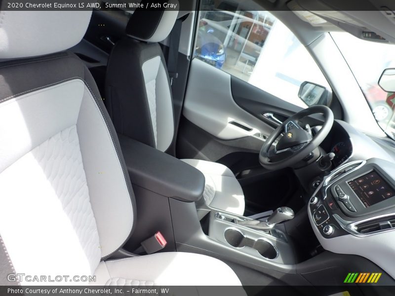 Summit White / Ash Gray 2020 Chevrolet Equinox LS AWD