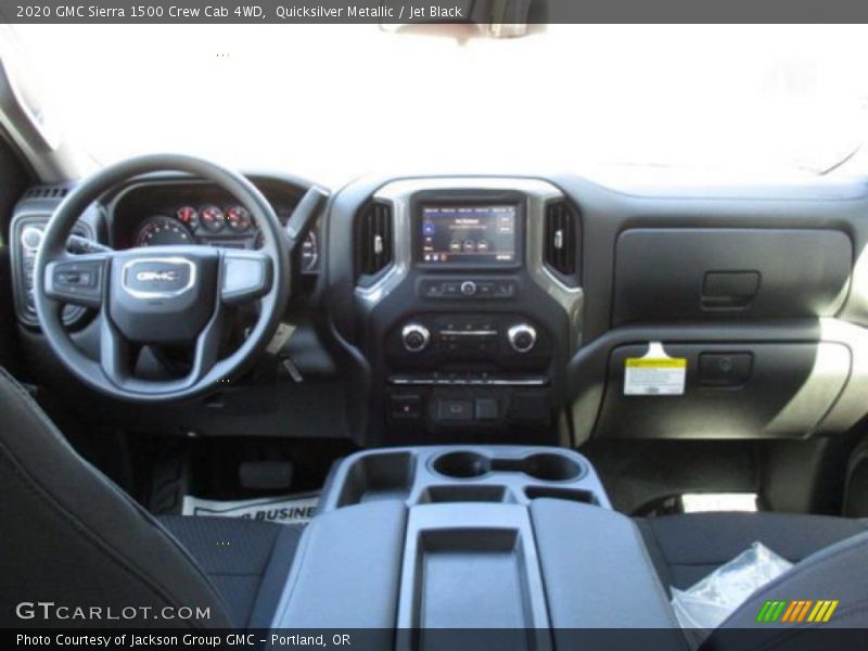 Quicksilver Metallic / Jet Black 2020 GMC Sierra 1500 Crew Cab 4WD