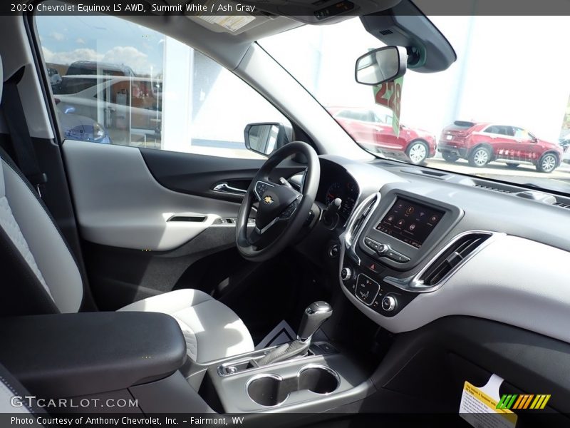 Summit White / Ash Gray 2020 Chevrolet Equinox LS AWD
