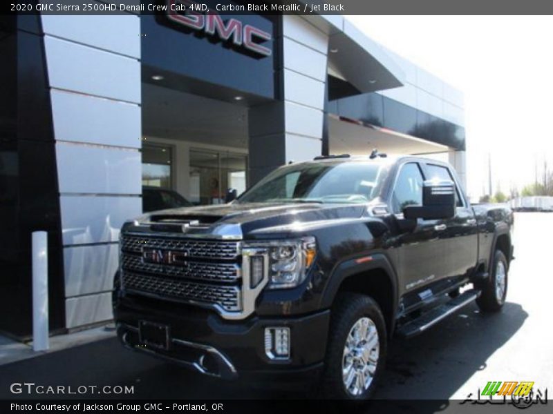 Carbon Black Metallic / Jet Black 2020 GMC Sierra 2500HD Denali Crew Cab 4WD